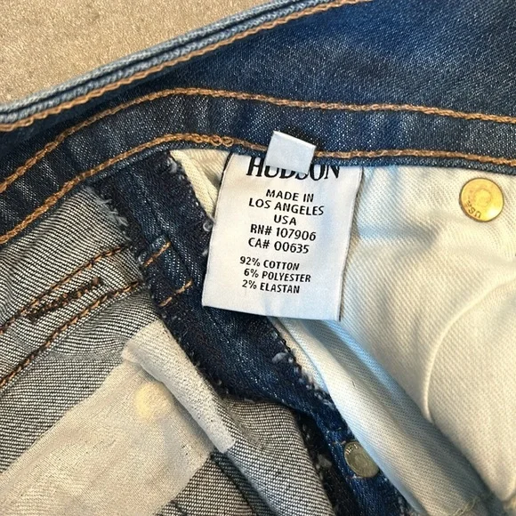 Hudson Palerme Cuffed Jean Shorts - Picture 7 of 10